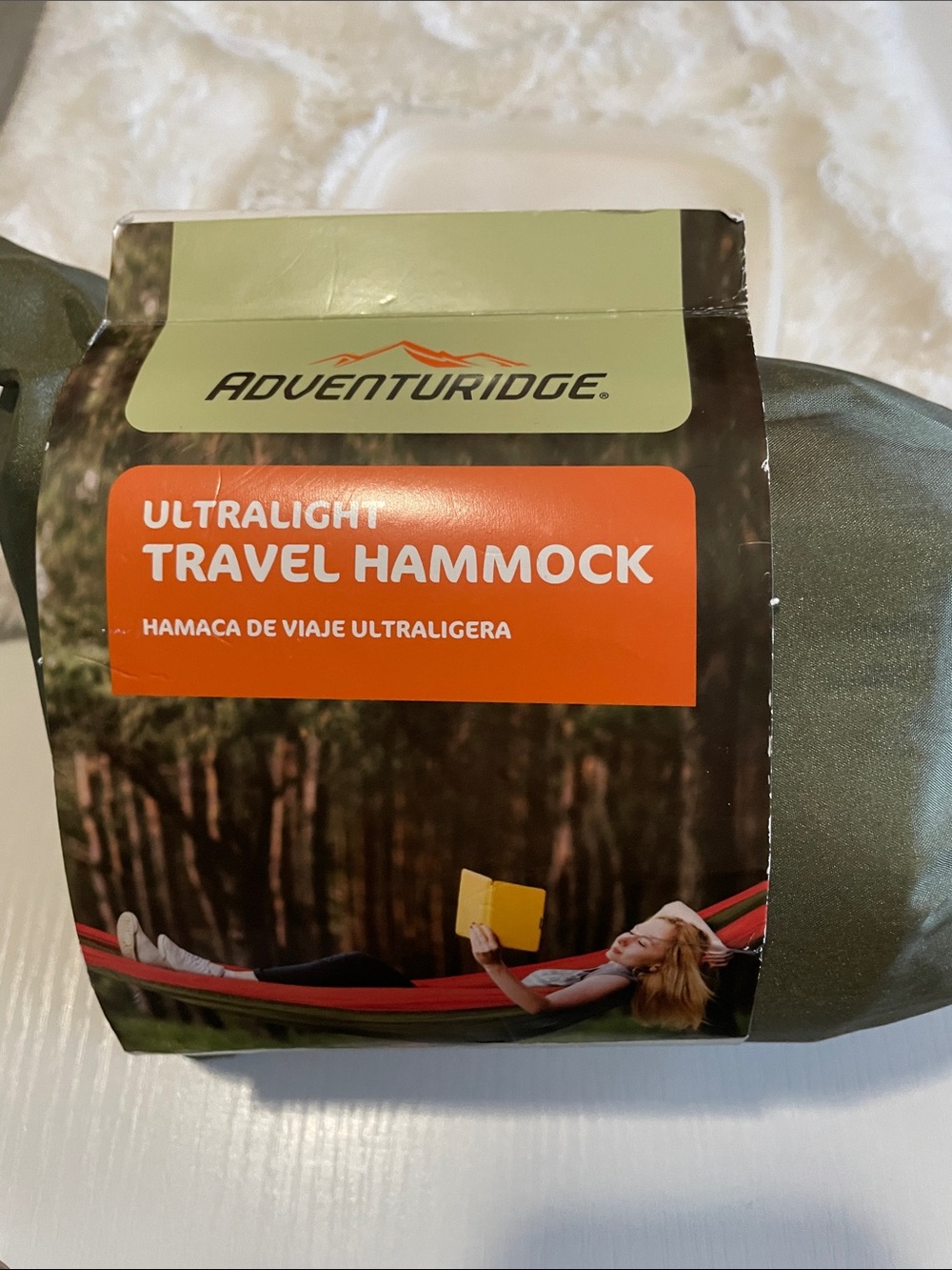 Ultralight Travel Hammock - Olive Green
